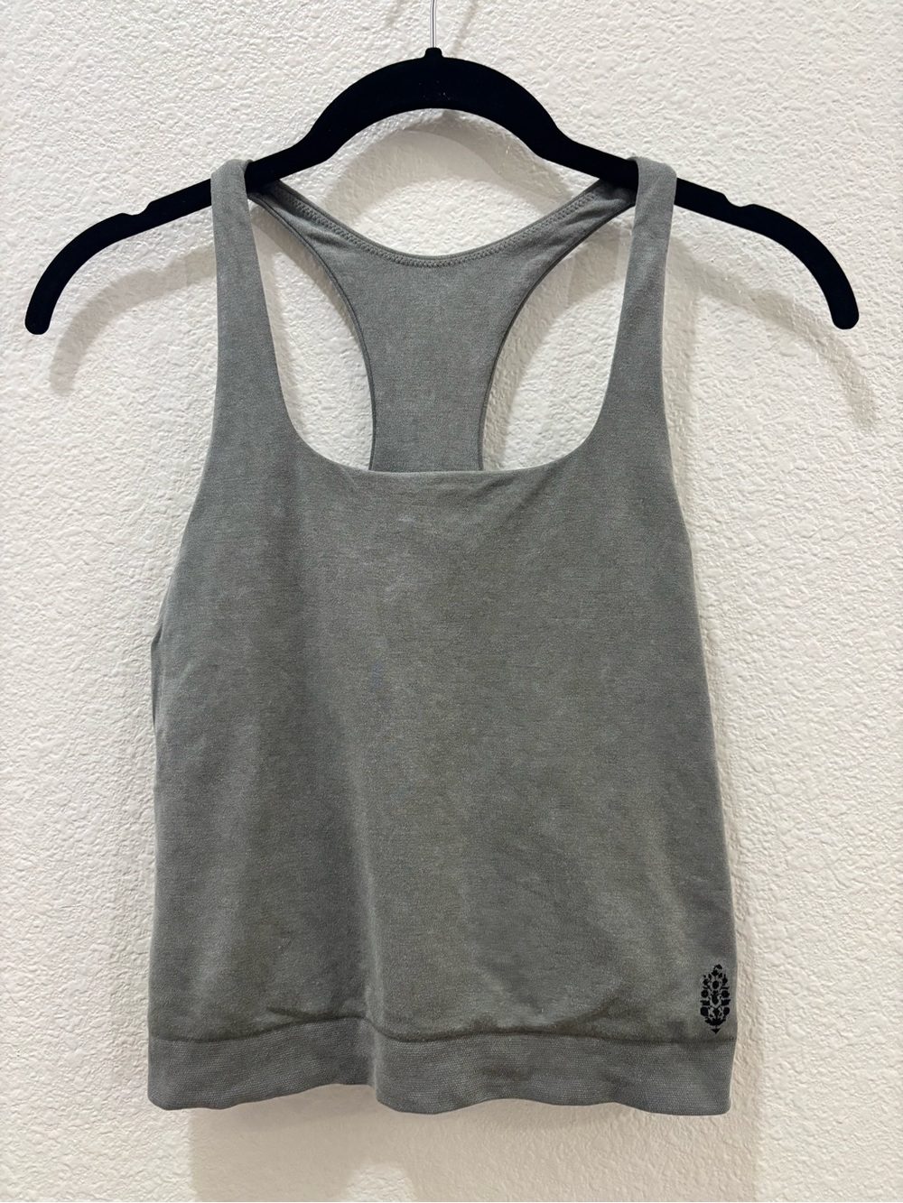 Free People Grey Athletic Tank Top S/M